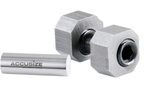Accusize Industrial Tools 2612-4012 Locking Spare Part/Back Jaws for Tapping Head JSN12#2600-4012