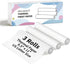 NDYIN 3 Rolls Thermal Printer Paper 8.5"x11" US Letter Size, (210 x 297