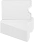 kwmobile 20 Pieces Credit Card Sleeves - Transparent ID Business Card Holder - Identification Social Security Cards