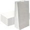 Concession Essentials - 4 lb White Paper Bags Food Service Paper Bags for Bakery,