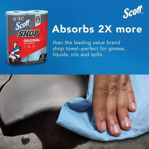 Pack 2. Scott Shop Towels