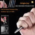 Titanium Alloy Bolt Action Pen, Slim Lightweight EDC Pocket Tactical Pen with 5 Ballpoint Refills, Metallic