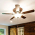 4pcs 12 Inches 4Pack) Ceiling Fan Pull Chain Extender, Wooden Decorative Pendant Extension Chains, Lighting & Fan