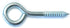 Eye Lag Screw Zinc, 1/4 x 3, 4 Pieces, 014973454258