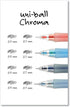 uni-ball CHROMA Mechanical Pencil, 0.7mm, HB #2, Red Barrel, 12 Count