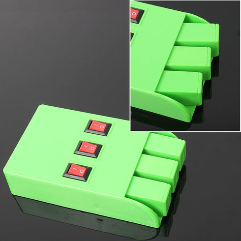 Hqkfuybl Set Three Way Parallel Light Source Physics Optical Experiment Equipment Three Channel Source for School