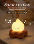 WANIDEA Fake Campfire Lamp, Ambient Lighting, White Noise Soothes The Mood, Portable Rechargeable Night Light