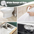 Caulk Tape White 2 Pack, Waterproof Tape for Shower and Kitchen Caulking Strip, 1.5" x 10.5Ft