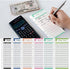 Zaagot Set 12 of Expense Tracker Budget Sheets Money Organizer for Cash Ledger Book Double-Sided Writing Use with Cash