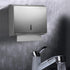 Comercial Paper Towel Dispenser Wall Mount, Stainless Steel Hand Towel Dispenser with Lock, Trifold/C Fold Paper Towel