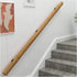 ALDEPO 1Ft-20Ft Non-Slip,15Ft/450Cm Grab Bars Handrails Wooden, Professional Corridor Non-Slip Stair Railings Support