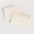 50 3.5" 5", PCS Thank You Cards with Gold Foil Dots, x Thank You Notes, Ivory Cards With Envelopes for Wedding