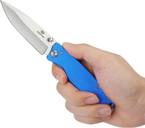 Mossy Oak Folding Pocket Knife, 7-inch Stainless Steel Drop Point Blade EDC Multi-Functional Tool