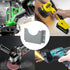 Angle Grinder Holder Tool Wall Mount Bracket - Storage Rack for Angle Grinders, Cutters, Polishers, Impact Wrench