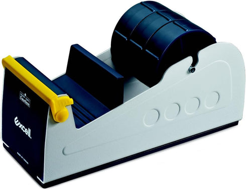Excell ET-337 Multi-Roll Tape Dispenser with Sturdy Metal Base for Tape Up to 3" Wide