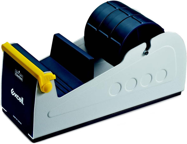 Excell ET-337 Multi-Roll Tape Dispenser with Sturdy Metal Base for Tape Up to 3" Wide
