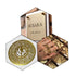 20 Gauge Brass Sheet, H62 Brass Plates Metal 0.031" Thickness x 3.9" Width x 3.9" Length - 2Pcs for Crafts
