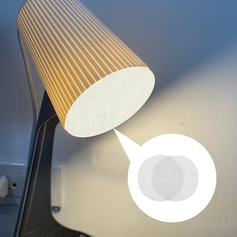 2pcs 10cm Fabric Lamp Shade Replacement Lampshade Diffuser Cloth Light Shade Diffuser Spotlight Lamp Covers