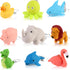 9 PCS Nurse Flashlight Keychain Set with Animal Designs: Dolphin, Lion, Flamingo, Dinosaur, Shark, Rhino, Octopus,