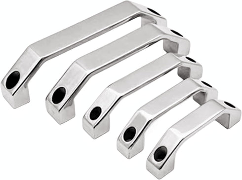 NRC&XRC 1Pcs Heavy Duty Industrial Equipment Handles, Solid 304 Stainless Steel Drawer Cabinet Pulls (3.54inch)
