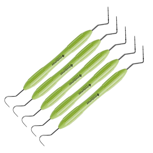 23/15 Probe UNC Green Silicone Handle Stainless Steel Dental Periodontal Measuring Probe Professional Diagnostic
