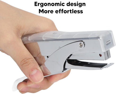 Hand Held Stapler, Mini Stapler for Factories, Schools, Offices, Transparent Paper Stapling Machine