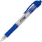 Gel Pen, Retractable, Comfort Grip, 0.7mm Point, Blue (ITA30036)