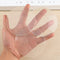 Transparent Door Stopper Wall Protector, 3 Pcs Large Round Door Knob Shield, 3.54 Inches Soft Rubber Bumper, Clear