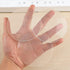 Transparent Door Stopper Wall Protector, 3 Pcs Large Round Door Knob Shield, 3.54 Inches Soft Rubber Bumper, Clear