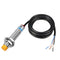 uxcell Inductive Proximity Switch Sensor NPN Normally Open, 6-36V DC, 12 mm Diameter