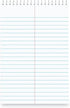 Universal 96920 Steno Book, Gregg Rule, 6 x 9, White, 80 Sheets, 6 Pack