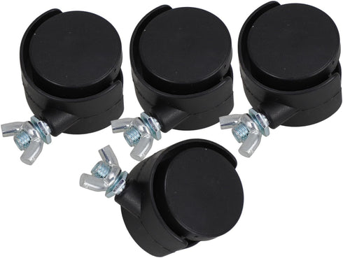 ABOOFAN 4pcs Heater Caster Wheels Replacement Swivel Casters for Desk Chair Office