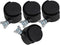 ABOOFAN 4pcs Heater Caster Wheels Replacement Swivel Casters for Desk Chair Office