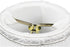 2.5x5x4 Down White Scallop Stretch Clip-on Candelabra Lampshade - Perfect for chandeliers, foyer lights, and wall