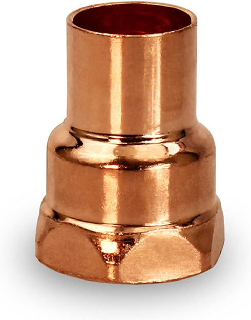 DDGA0150 Female Adapter Fitting, 1-1/2" Copper, C X F Connections