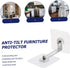 6pcs BESPORTBLE -tip Furniture Wall Anchors for Proofing Secure Cabinets Dressers Bookcases and Tv Stands Easy Adhesive