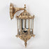 FIKNEE E27 Vintage Retro Wall Lamp Exterior Wall Mount Light Fixture, Antique