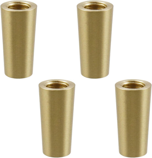 T Tulead 4PCS Cutting Board Feet Brass Cutting Board Leg Feet Chopping