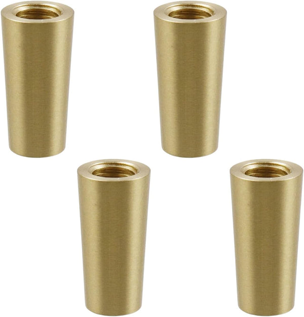 T Tulead 4PCS Cutting Board Feet Brass Cutting Board Leg Feet Chopping