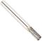 Drill America SB-1 Carbide Burr/Rotary File - Cylindrical End-Cut Double Cut, 1/4" Dia. x 5/8" Cut Length
