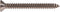 Hillman 823468 Stainless Steel Flat Head Phillips Sheet Metal Screw, #8 x 1-1/4-Inch, 100-Pack by Hillman