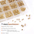 330Pcs Metric Female Thread Brass Knurled Threaded Insert Nuts Assortment Kit M2 M3 M4 M5
