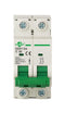 DC Miniature Circuit Breaker, 12V-250V, 2 Pole 32A Mini Home Circuit Breaker, DIN Rail Mount