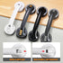 EHERDM 2Pcs Suction Cup Door Handles Grab Bars for Shower Waterproof Bathroom Sliding Doors Handle Drill Free Pulls