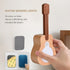 WangMoxi Wooden Guitar Motion Sensor Light Indoor,Peel and Stick Wall Sconces Battery Operated,Magnetic Lights