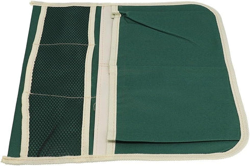 Tufgo Foldable Garden Kneeler Tool Bag with Side Pockets Portable Oxford Cloth Storage Pouch for Outdoor Yard Work