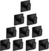 Bath Towel Hook, 10 Pack Self Adhesive Square Coat Hooks, Heavy Duty Wall Hooks for Bathroom Bedroom Kitchen