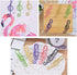 Music Paper Clips, 6 Colors, 100 Pcs Cute Funny Creative Music Coloured Plastic Alloy Office Stationery for Document