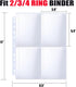 MUQING 30 Pack 120 Pockets Seed Packet Binder Sleeves, Garden Seed Storage Organizer Pages for 3 Ring Binder, Slot Size 3.5"x 5.5", Sleeves for Seed Holder Container, Seed Saver Protector by MUQING
