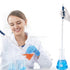ONiLAB 2ml Glass Graduated Pipette, Tolerance ±0.025ml, 10 pcs for Liquid Transfer in Lab